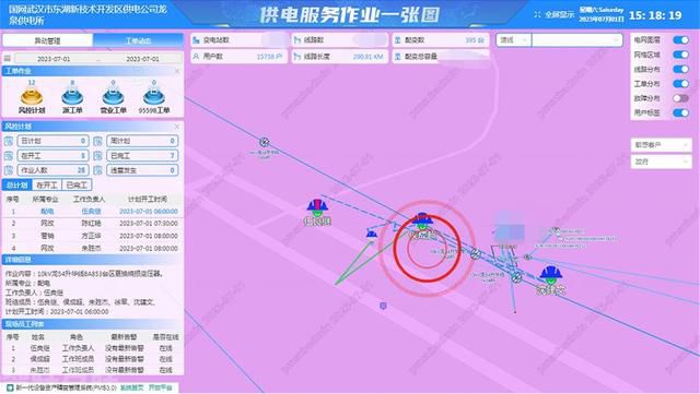  供电服务作业一张图：数字化改造提升抢修效率(图1)
