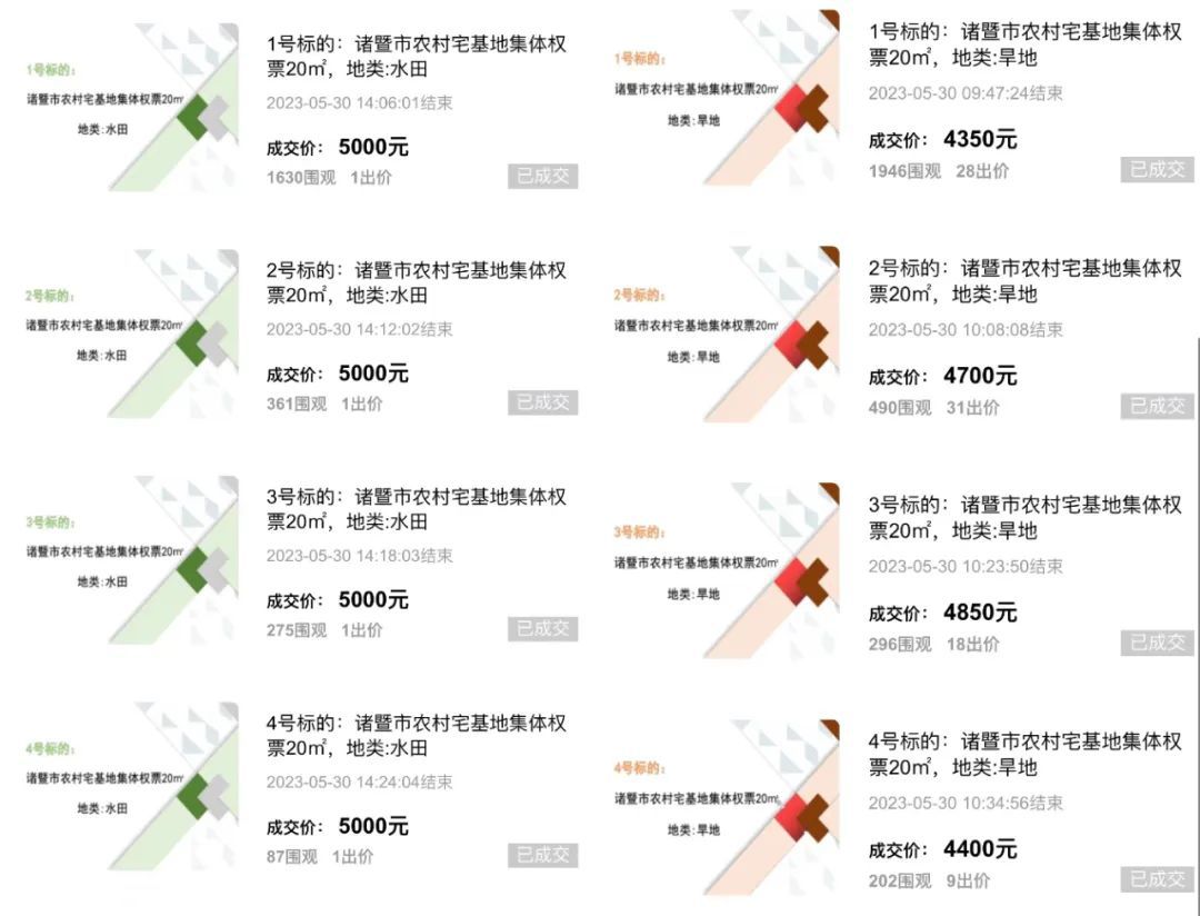  喜讯！陈宅镇宅改新政，24张“集体权票”成功竞拍(图1)