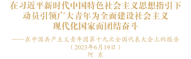  习近平新时代中国特色社会主义思想指导下的中国共青团(图2)