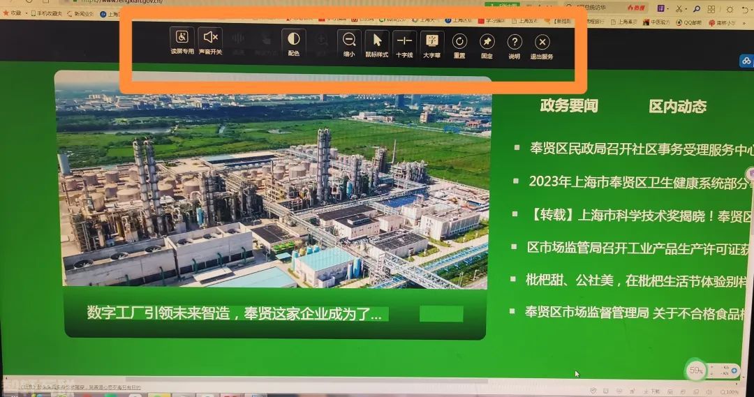  **助力数字无障碍：上海奉贤区政府门户网站的适老化改造项目**(图3)