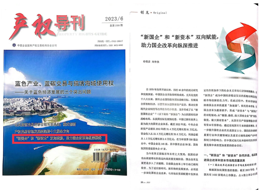  智库视角：助力国企改革向纵深推进的“新国企”和“(图1)