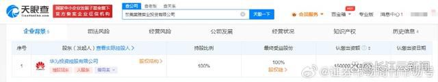  华为投资控股成立棠雅实业投资，探索多元化发展(图2)