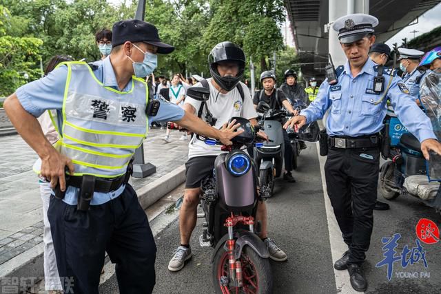  广州交警加大力度打击非法改装电动自行车(图3)